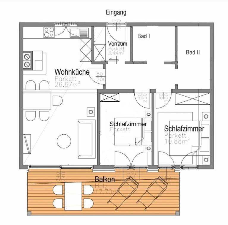 Premium Apartments Am Weissensee Luaran gambar